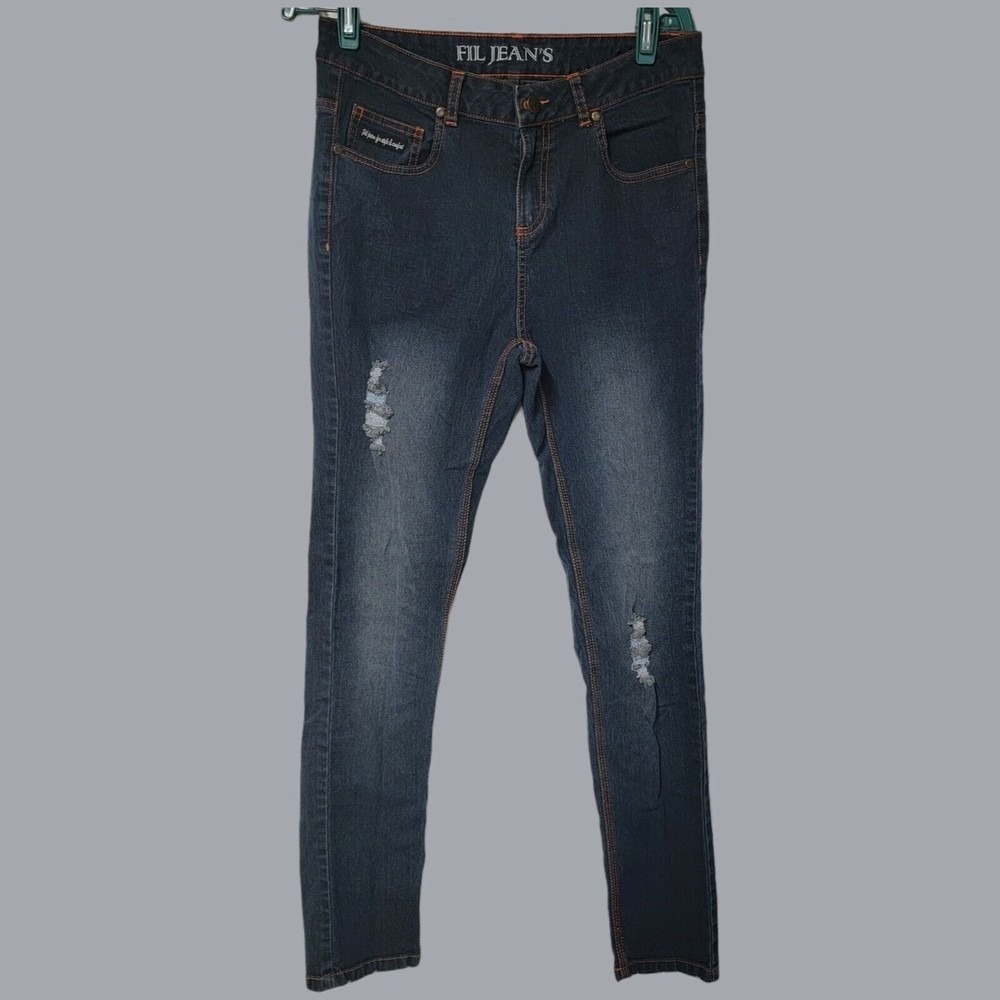 FIL Skinny Jeans Denim Super Soft & Comfy 8/9 - Picture 3 of 6